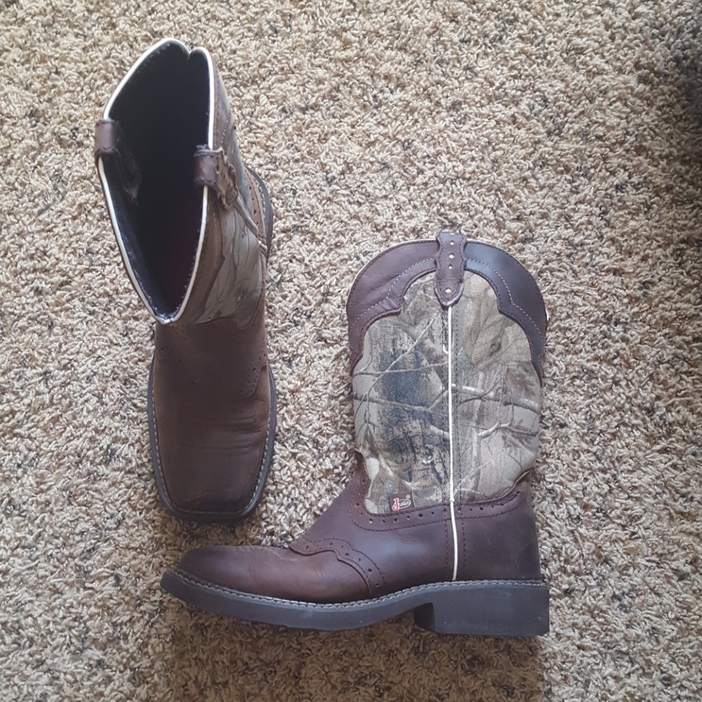 Justin Gypsy Cowgirl Boots Size 9